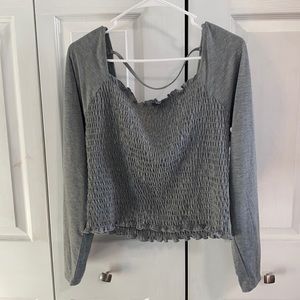 Love, Fire grey long sleeve